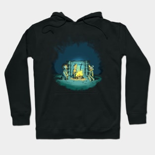 the wall illustration Hoodie